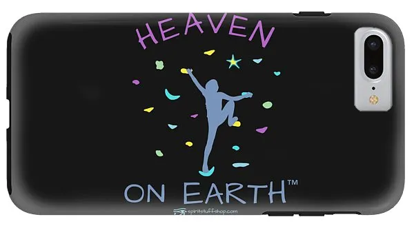 Rock Climbing Heaven On Earth - Phone Case