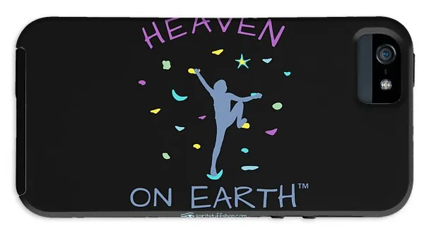 Rock Climbing Heaven On Earth - Phone Case