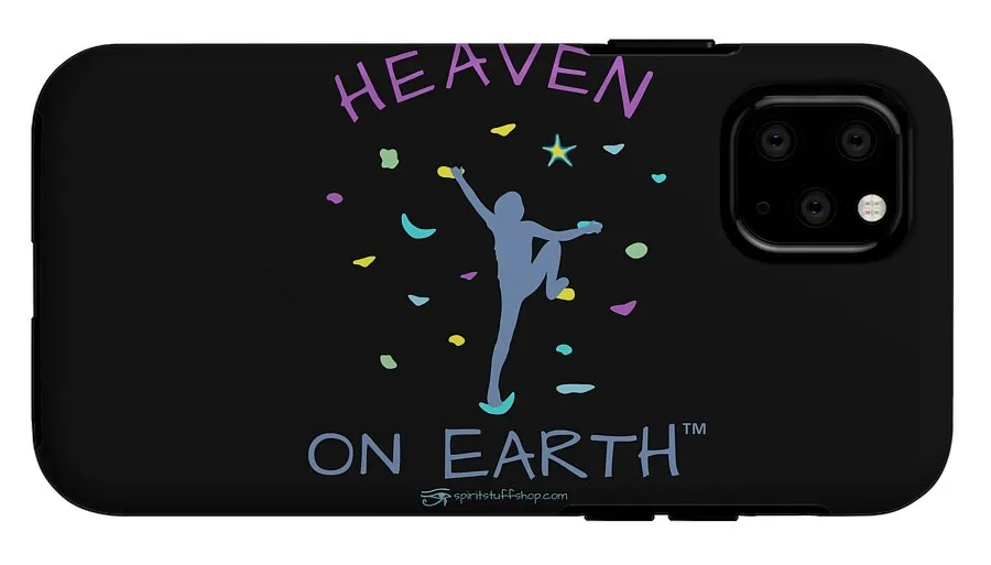 Rock Climbing Heaven On Earth - Phone Case