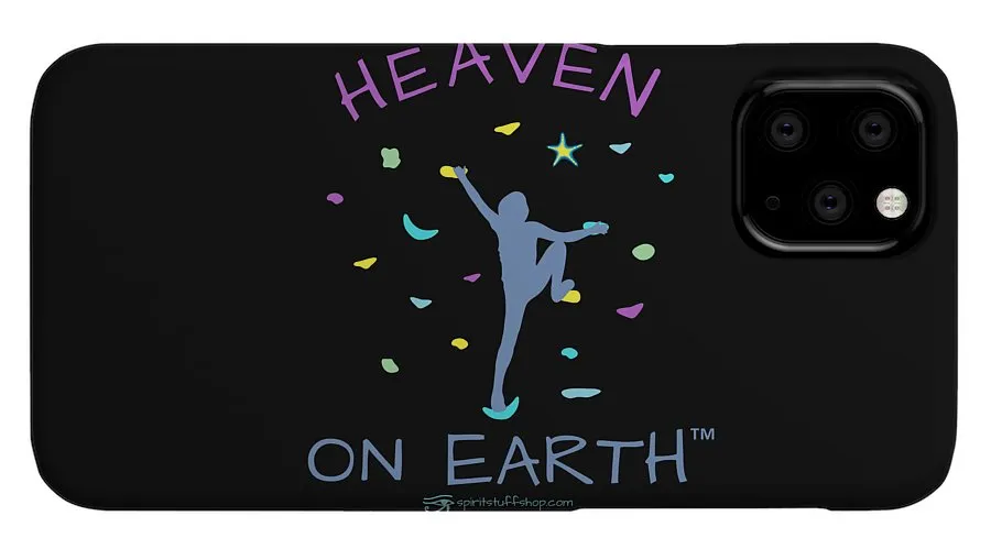 Rock Climbing Heaven On Earth - Phone Case