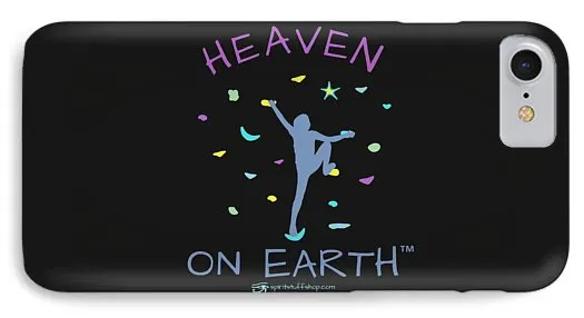 Rock Climbing Heaven On Earth - Phone Case