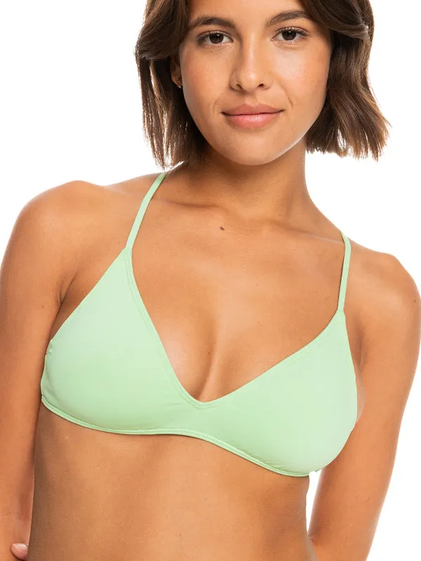Roxy Beach Classics Solid Triangle Bikini Top