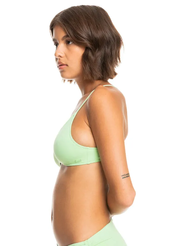 Roxy Beach Classics Solid Triangle Bikini Top