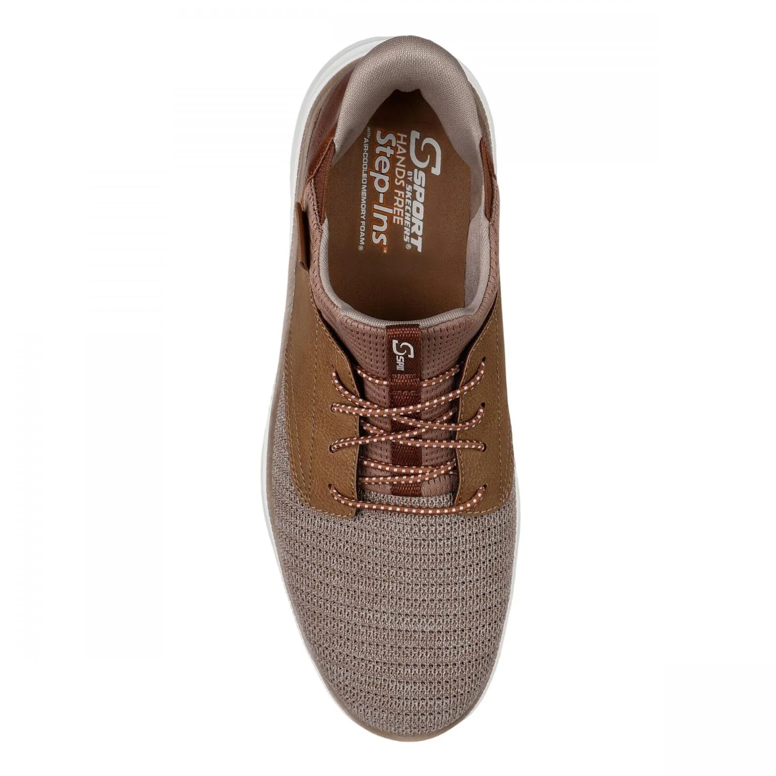 S Sport By Skechers Mens Donovan Step-Ins Sneakers 89470919 Light Brown 8