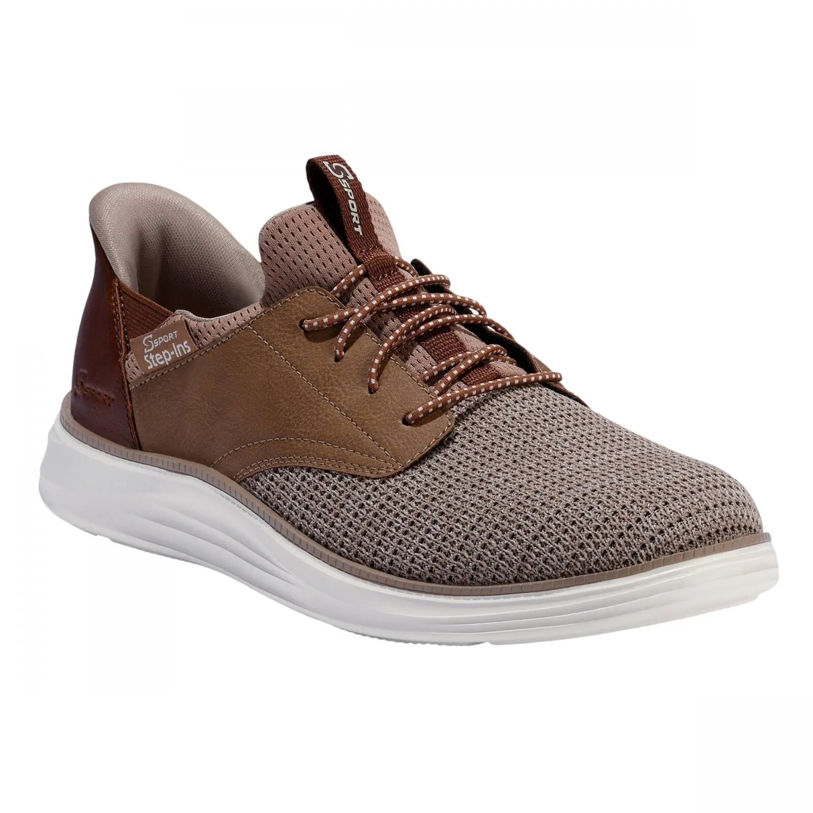 S Sport By Skechers Mens Donovan Step-Ins Sneakers 89470919 Light Brown 8
