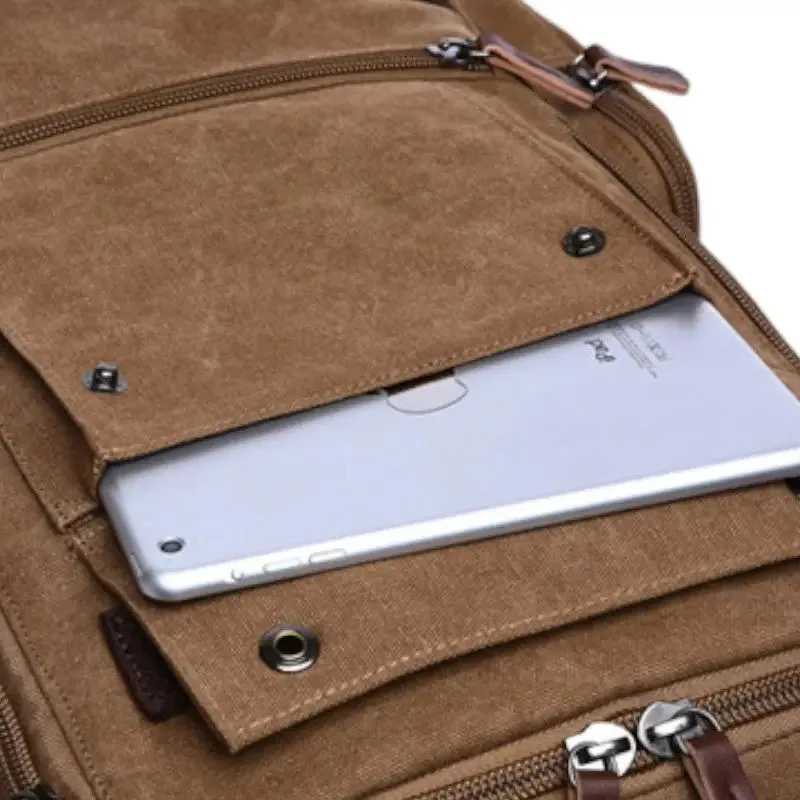 Sac a dos vintage militaire