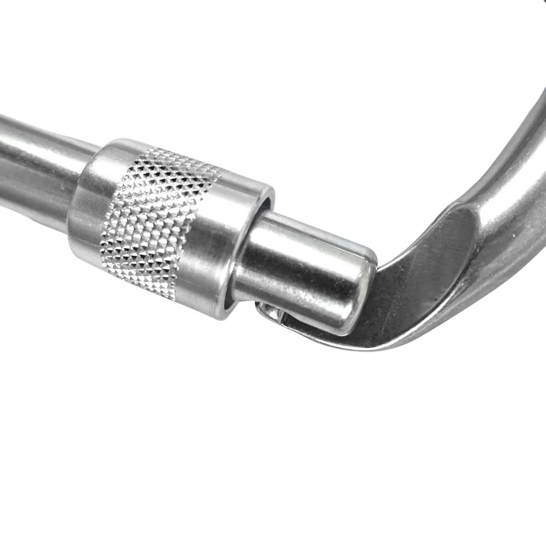 SCREWGATE CARABINER 3000 - POLISHED