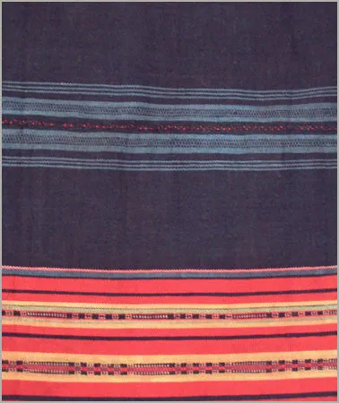 SE Asian Beaded Tribal Skirt from Laos