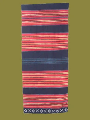 SE Asian Beaded Tribal Skirt from Laos