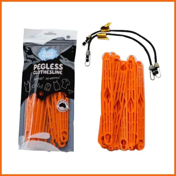 Slide n’ Dry - Pegless Clothesline