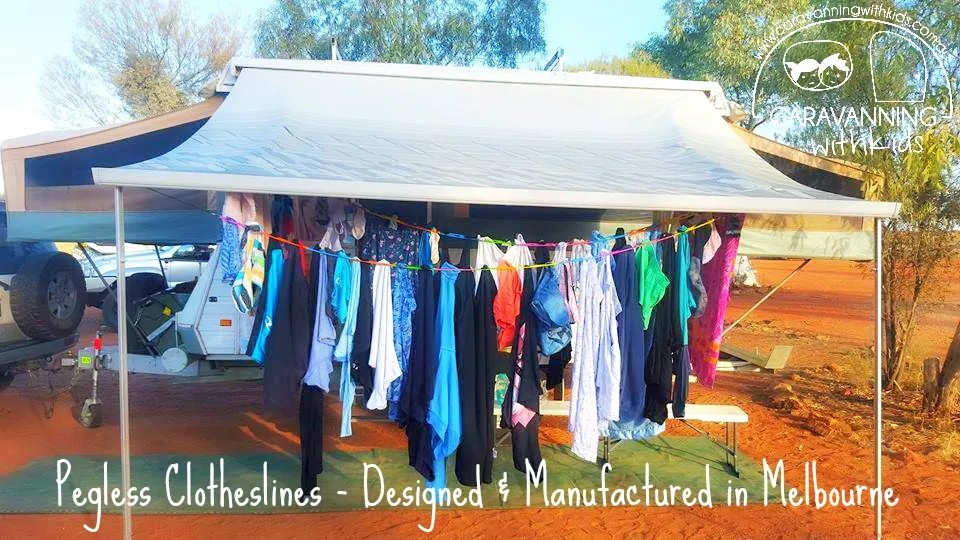 Slide n’ Dry - Pegless Clothesline