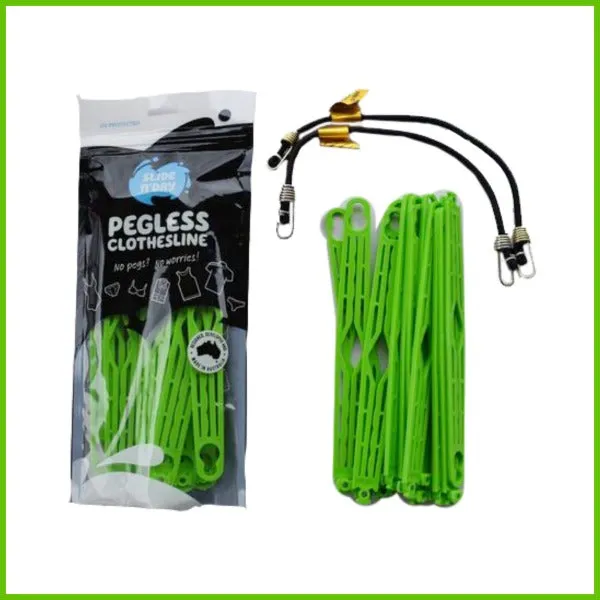 Slide n’ Dry - Pegless Clothesline