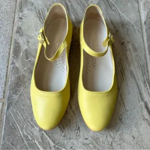Sonatina Lemon Evelyn Mary Janes, Size 36 EU, 4 US
