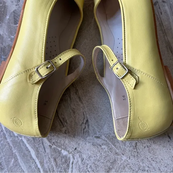 Sonatina Lemon Evelyn Mary Janes, Size 36 EU, 4 US