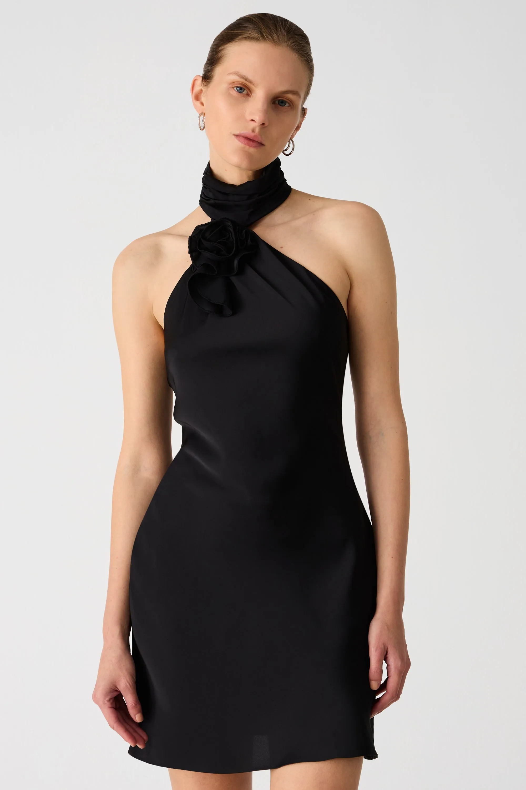 STERLING SATIN MINI DRESS