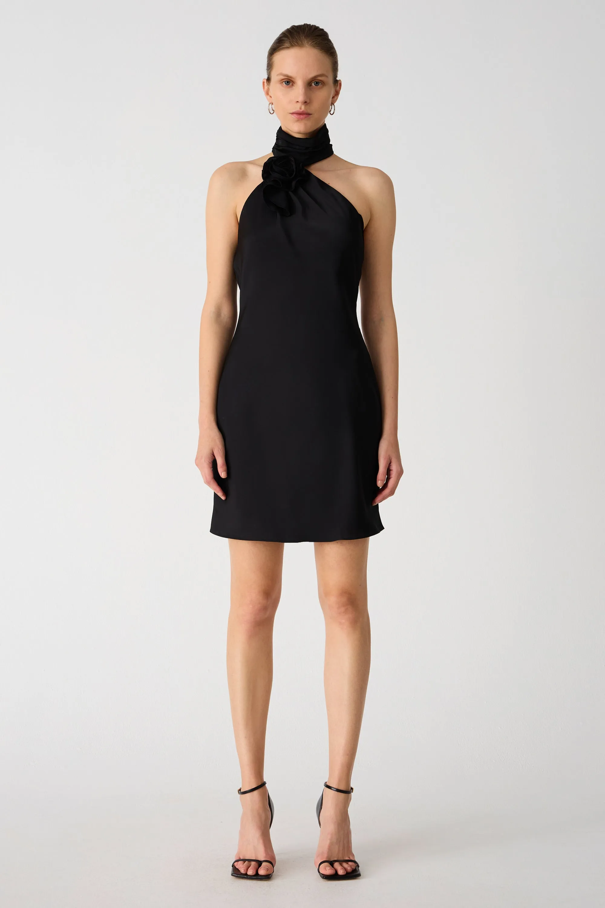 STERLING SATIN MINI DRESS