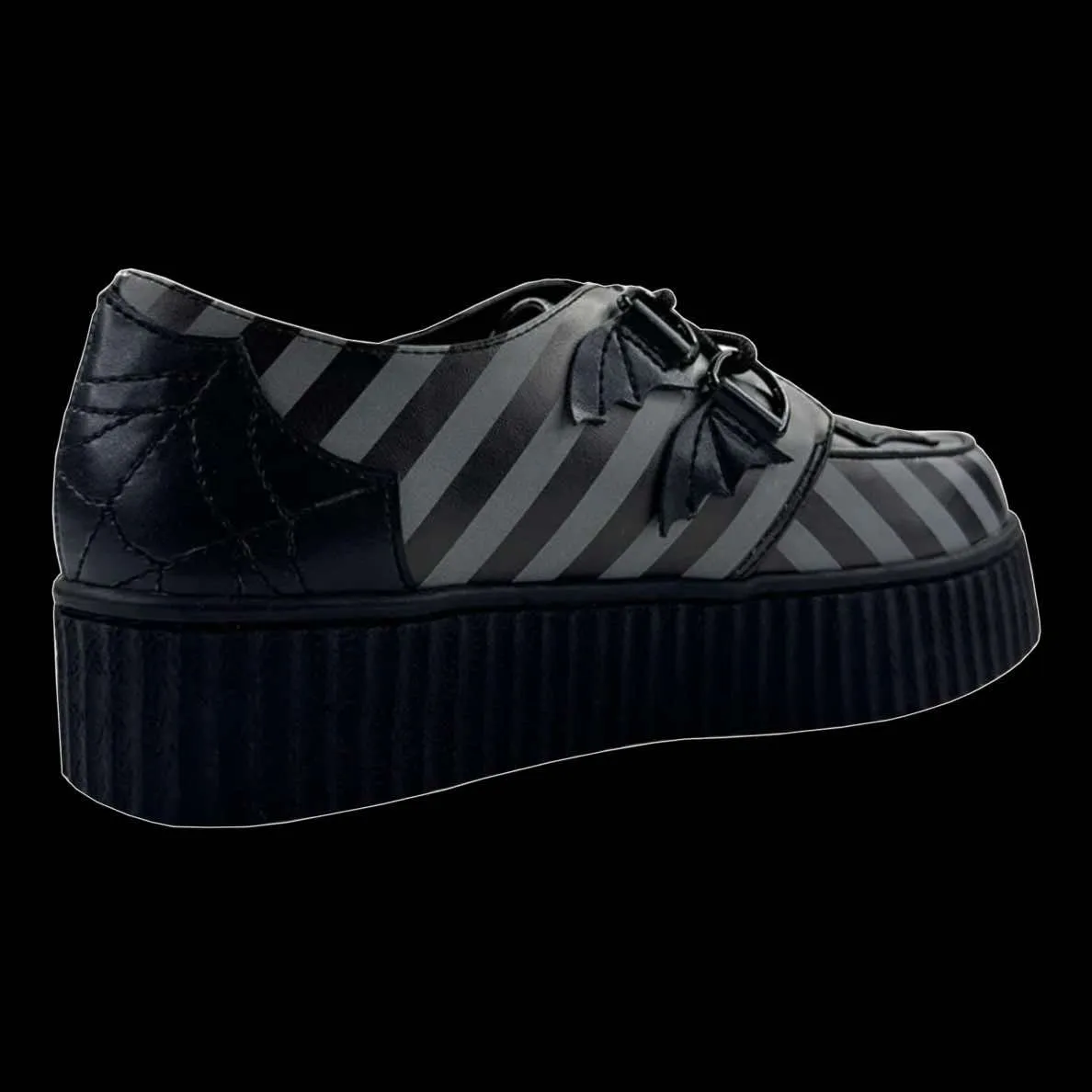 StrangeCvlt- Krypt Web Grey Stripe