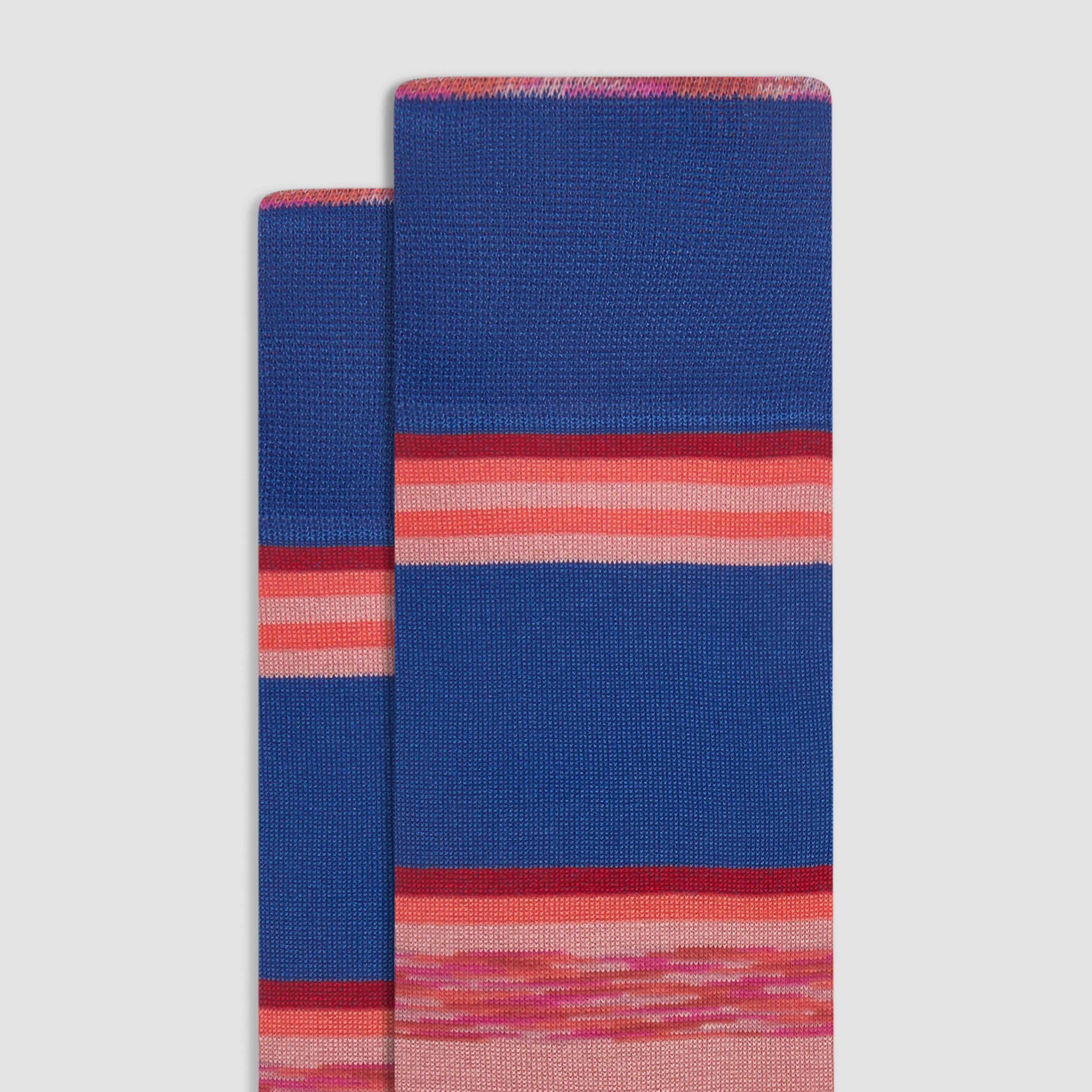 Striped Mid-Calf Socks