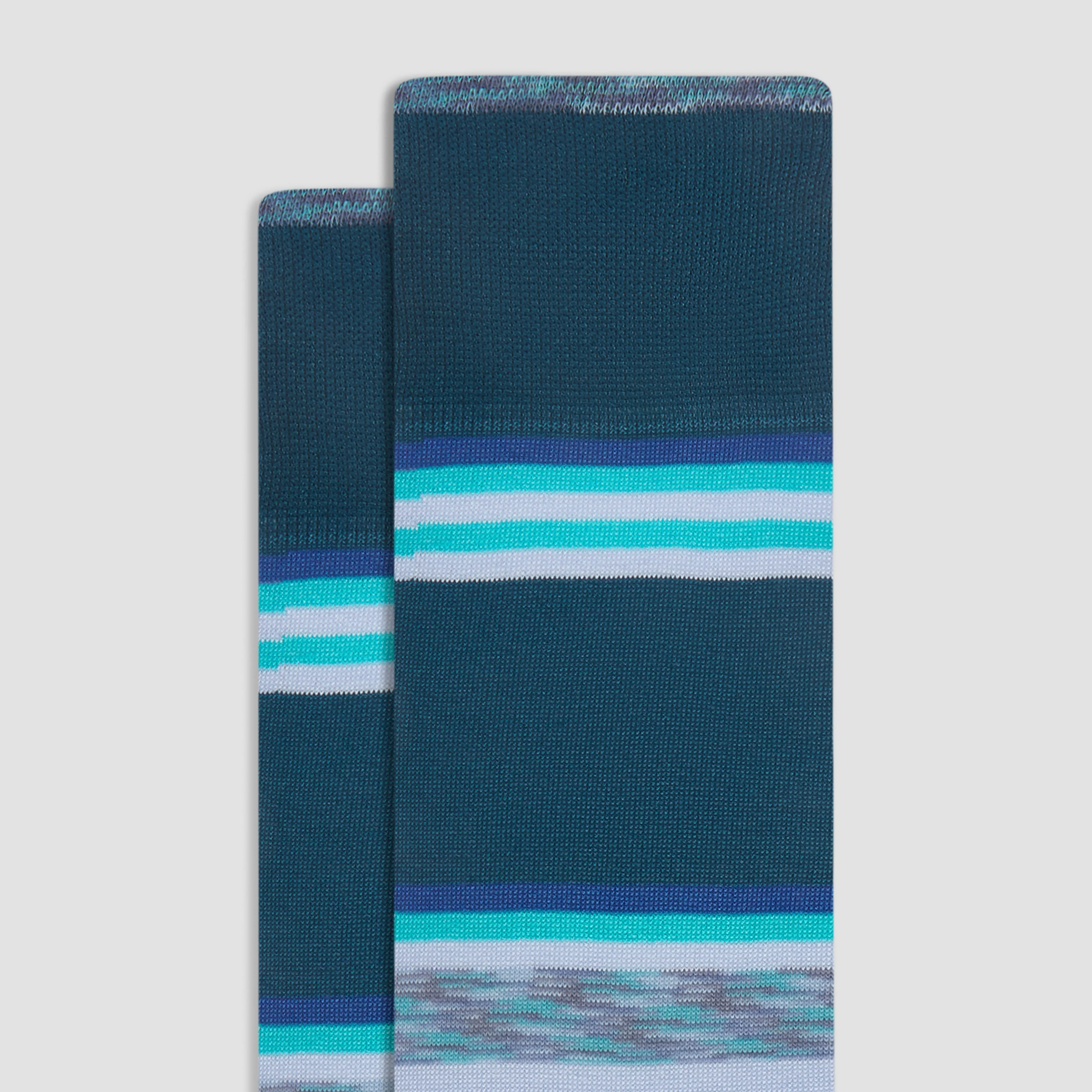Striped Mid-Calf Socks
