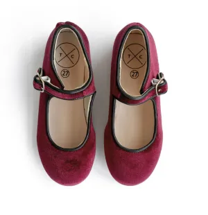 Tannery   Co Ruby Mary Janes - Ruby