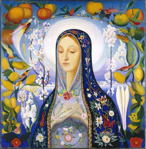 The Virgin – by Joseph Stella