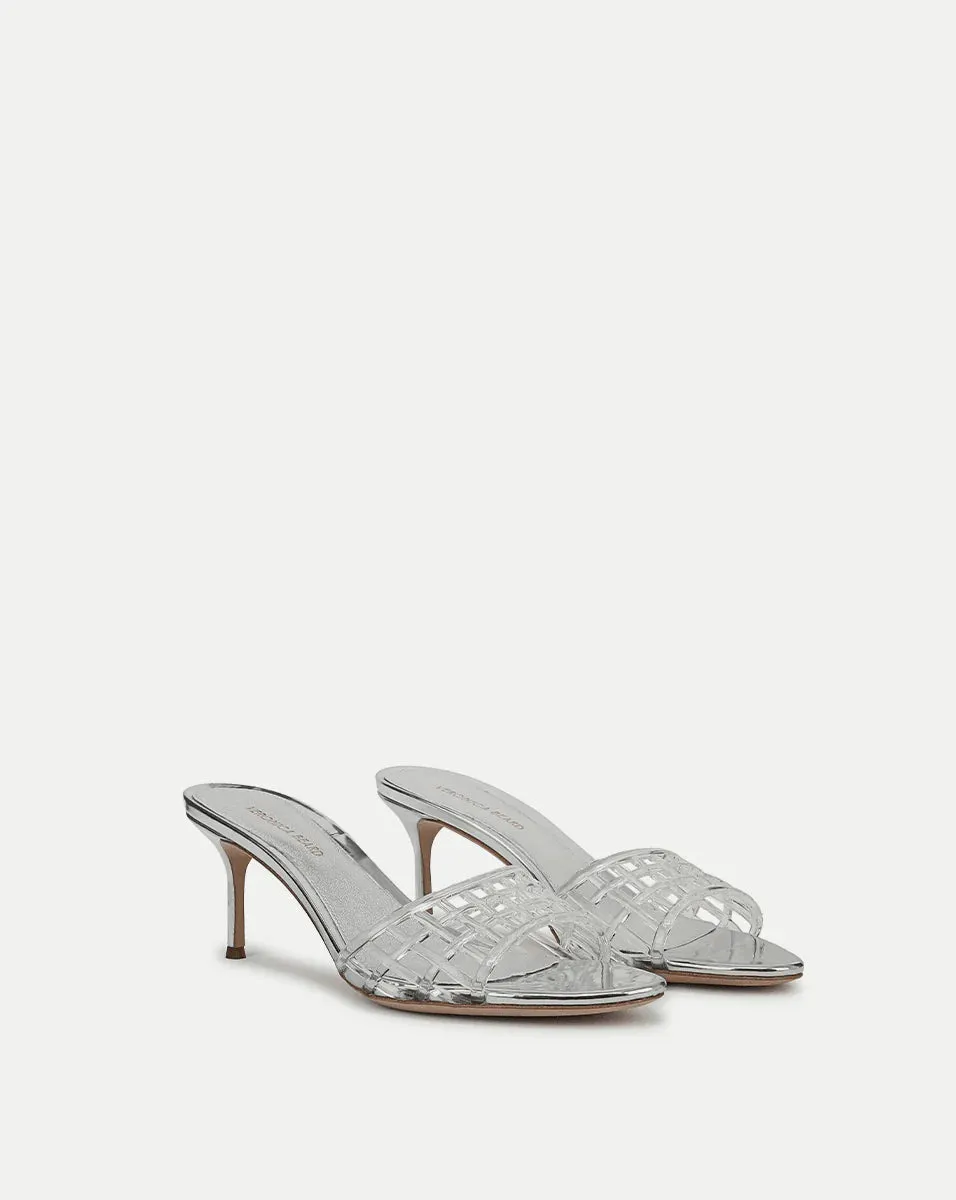 Tia Jelly Sandal - Clear Silver