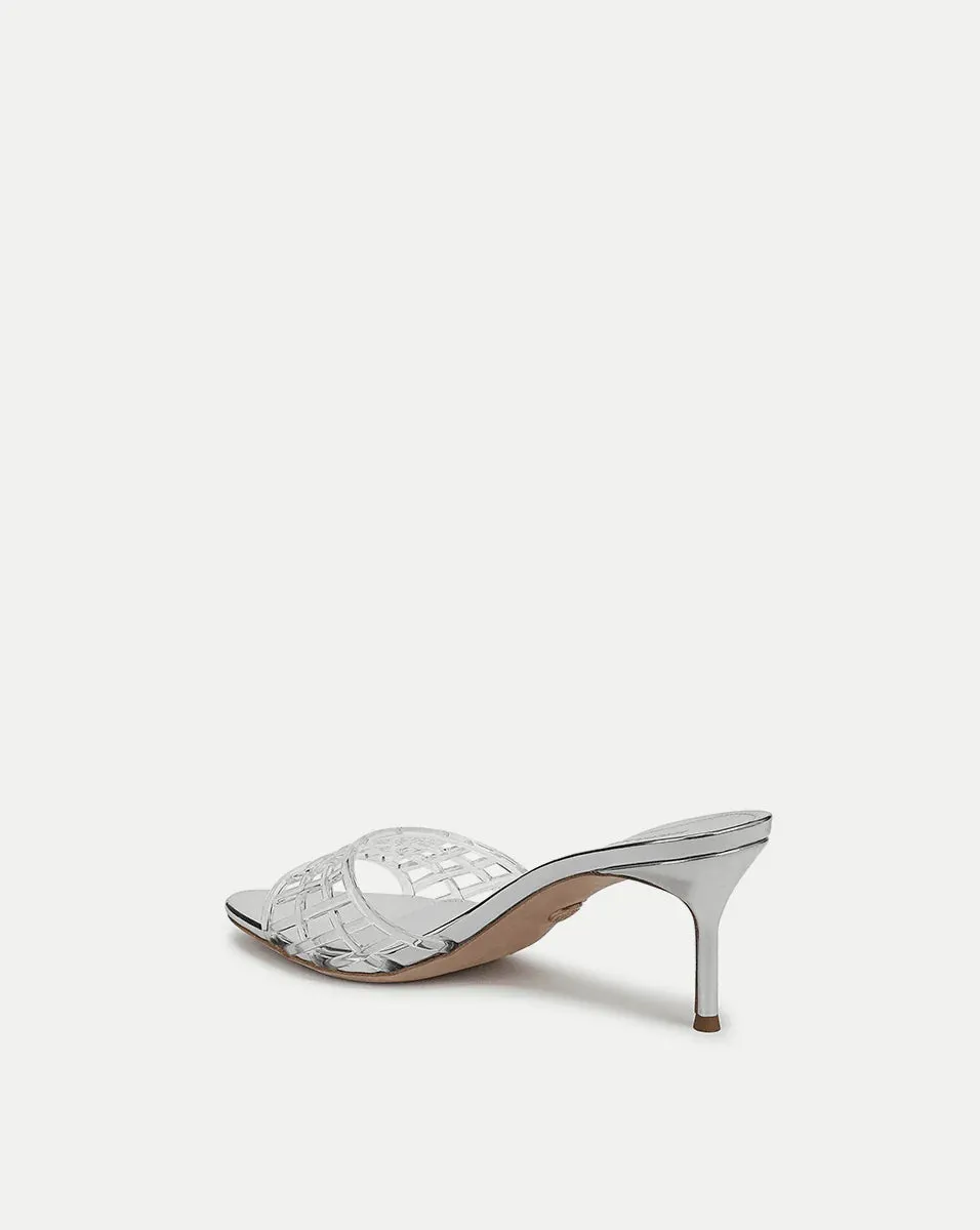 Tia Jelly Sandal - Clear Silver