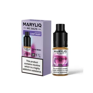 Triple Berry Ice Nic Salt By Maryliq