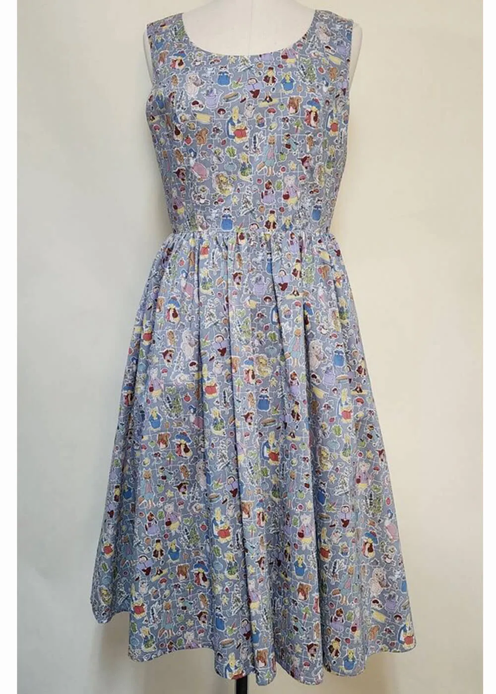 Tulip B Peter Rabbit And Friends 50's Dress Blue