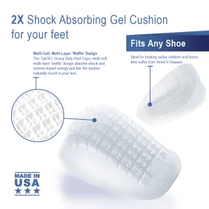 TULI'S HEAVY DUTY GEL HEEL CUPS - SAVE 10%