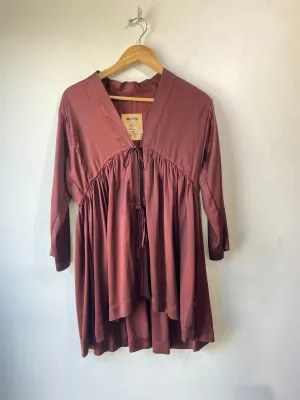 Uma Wang Brown Silk Top