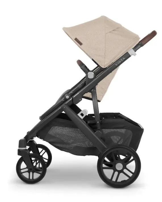 Uppababy Vista 2 Liam (Oat Melange/Carbon Frame/Chestnut Leather)
