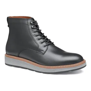 UPTON LUG PLAIN TOE - BLACK