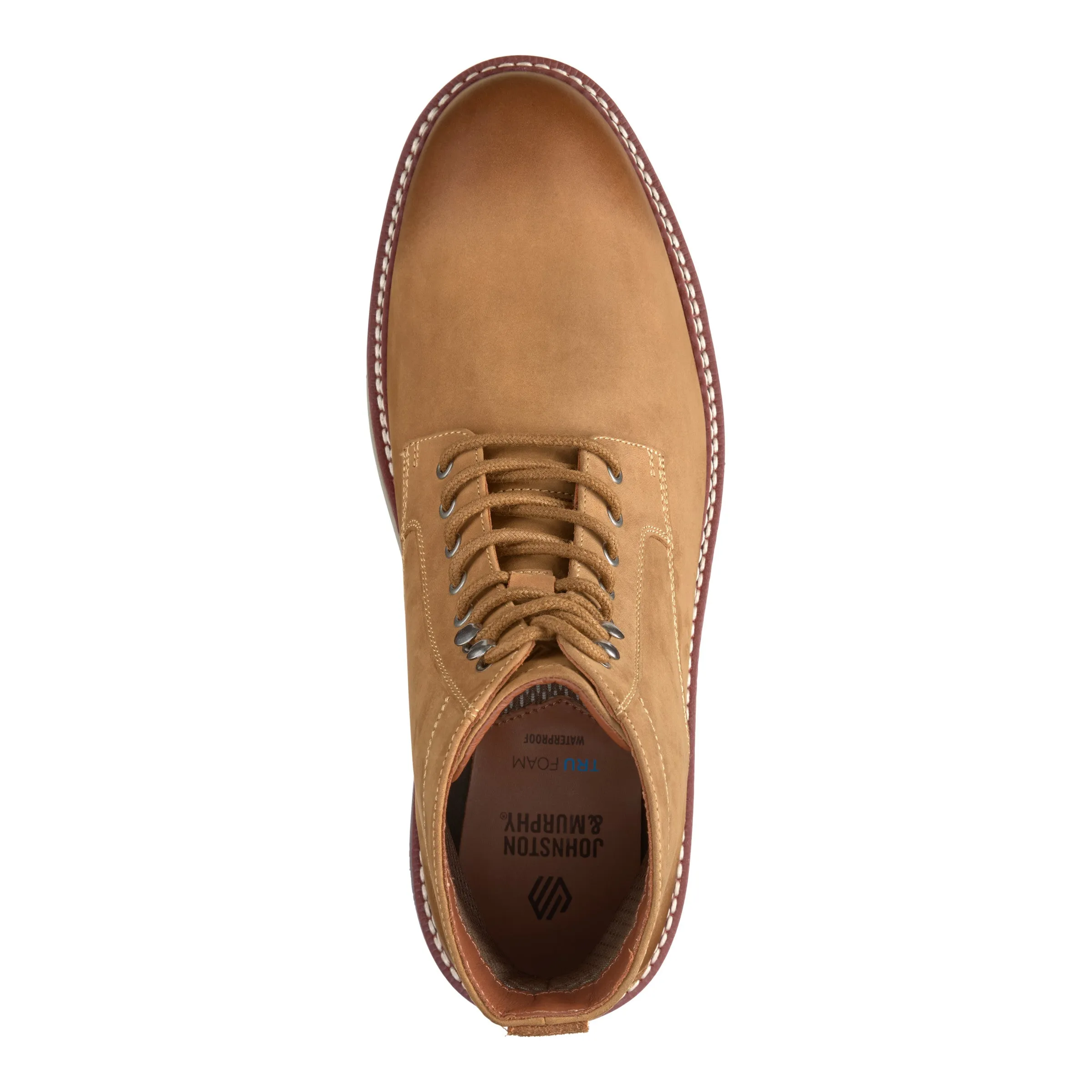 UPTON LUG PLAIN TOE - TAN