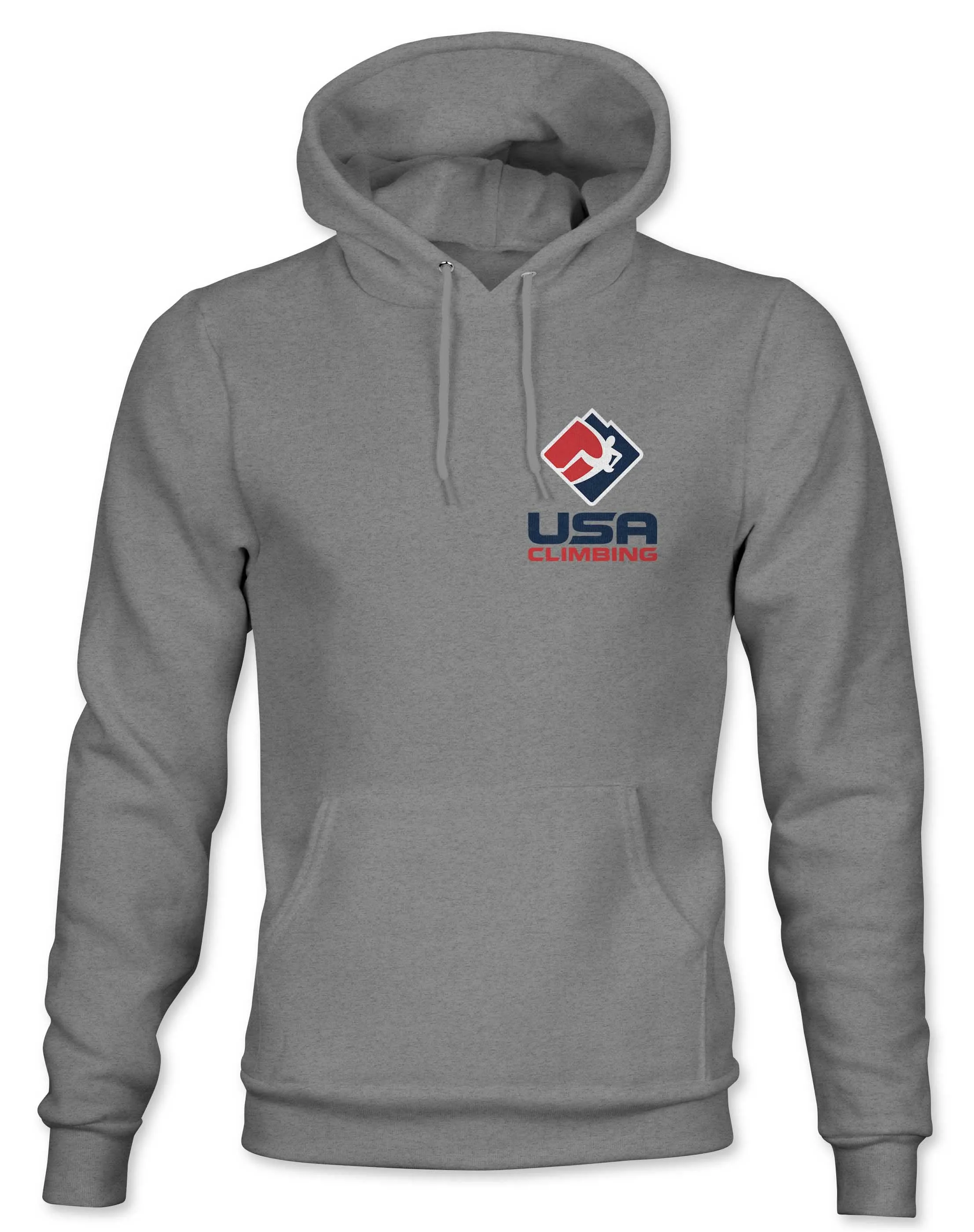 USA Climbing Logo Badge Hoodie - Adult