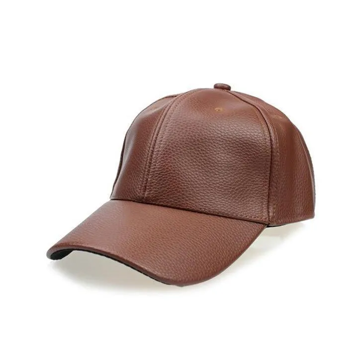 Vegan Leather Cap