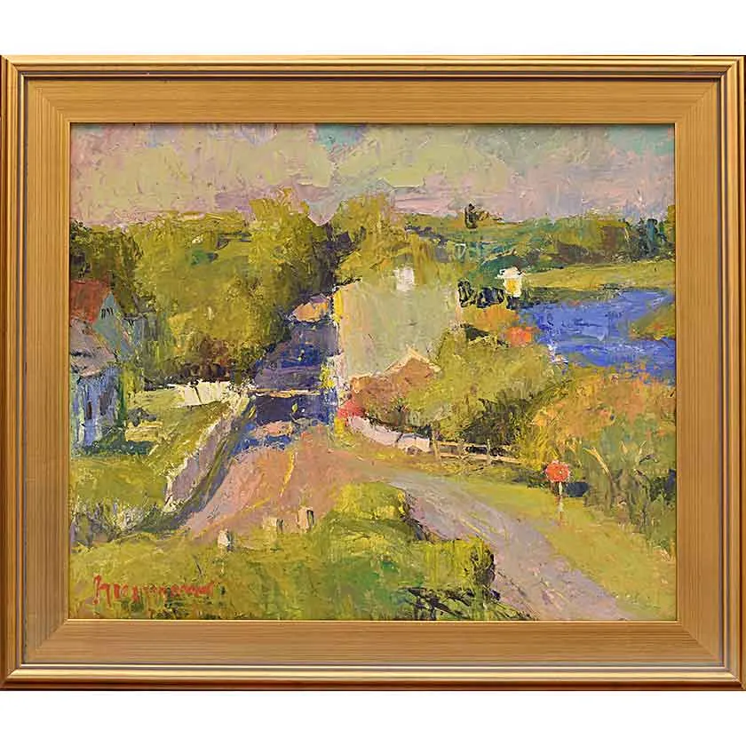 Village -Oil Painting SOLD