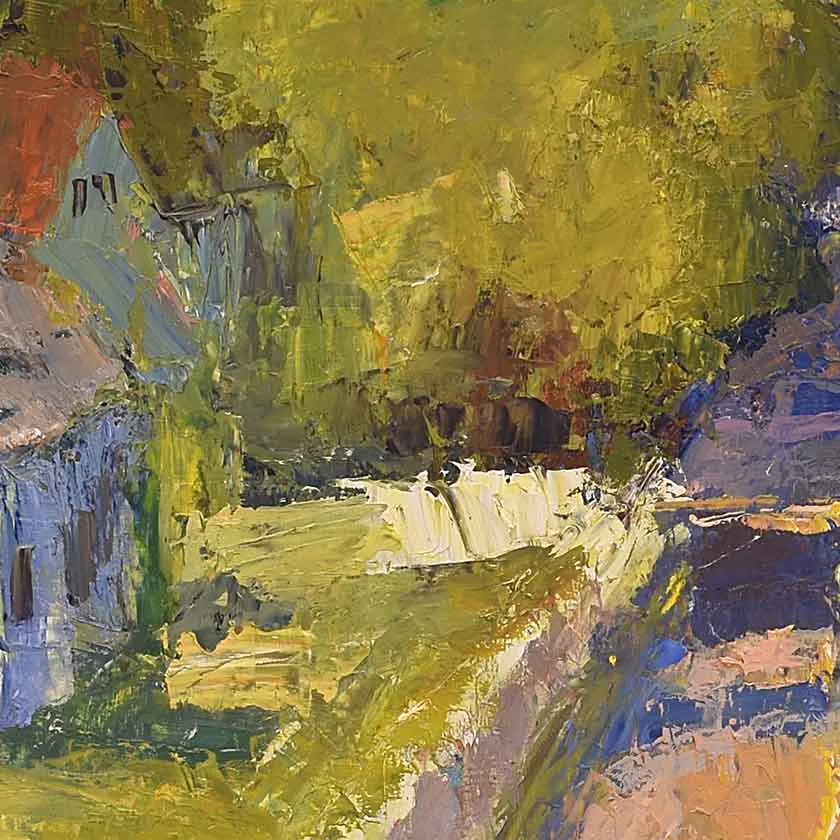 Village -Oil Painting SOLD