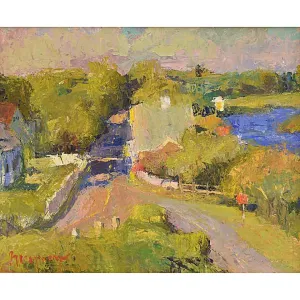 Village -Oil Painting SOLD