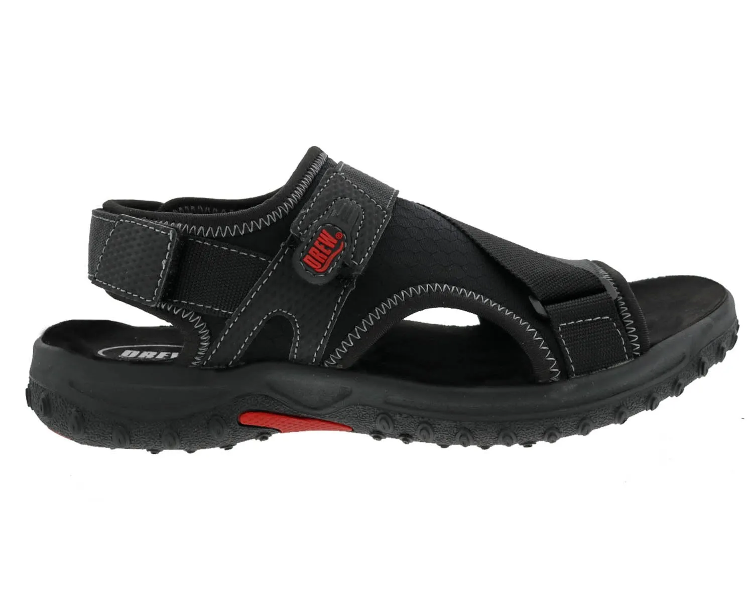 WANDER Black Leather/Stretch