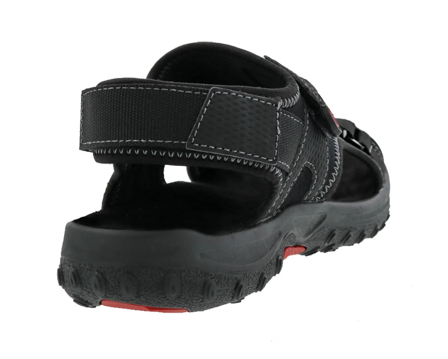 WANDER Black Leather/Stretch