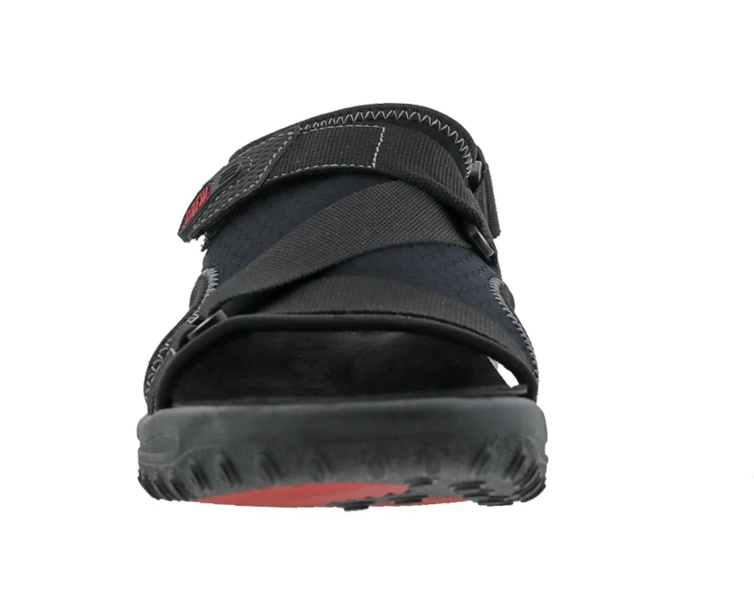 WANDER Black Leather/Stretch
