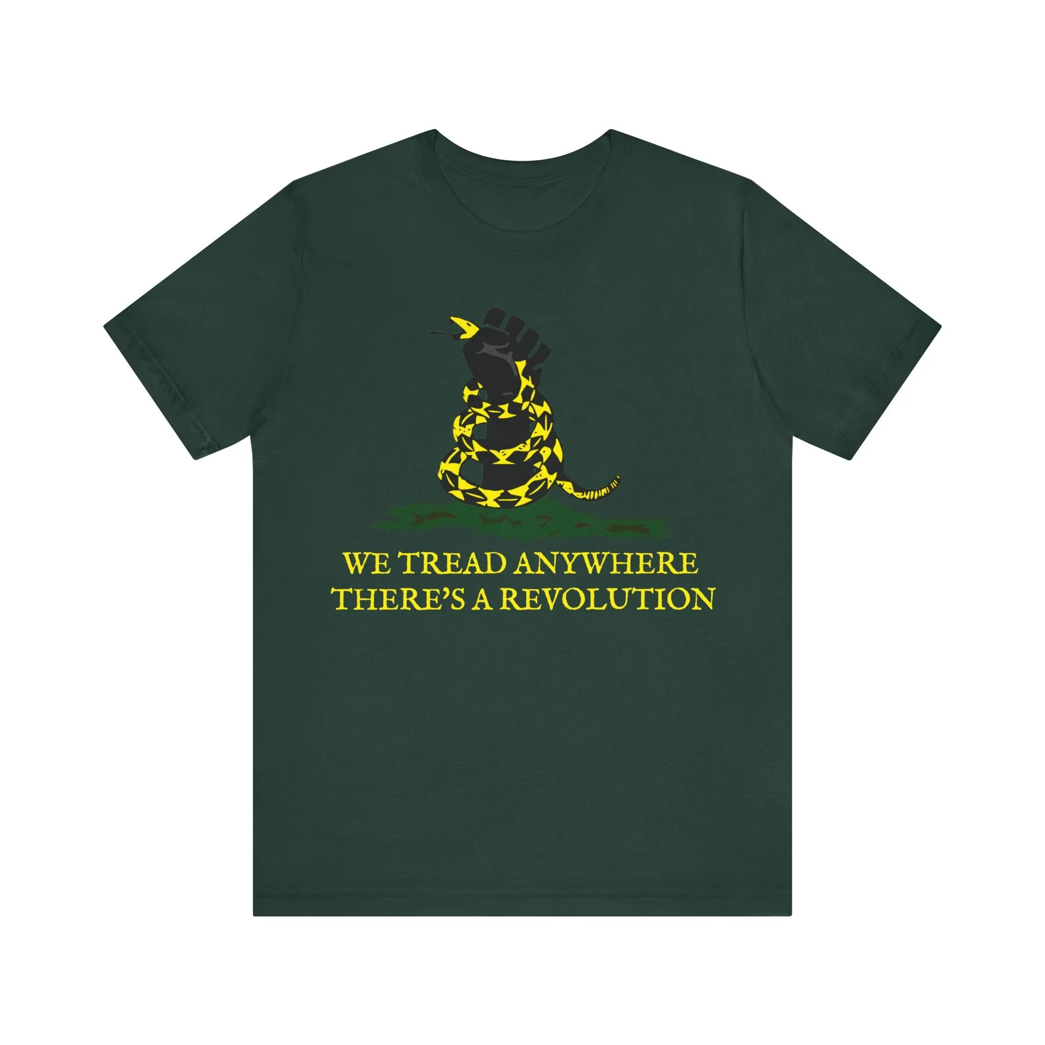 We Tread: Unisex Jersey Short Sleeve Tee
