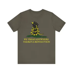 We Tread: Unisex Jersey Short Sleeve Tee