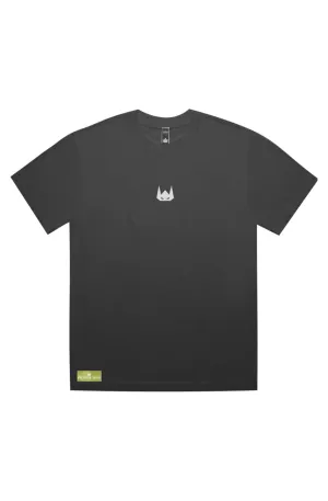 WOLFPACK UNLTD  "FADED" CASUAL HEAVY PREMIUM TEE w/ Logo (DARK)