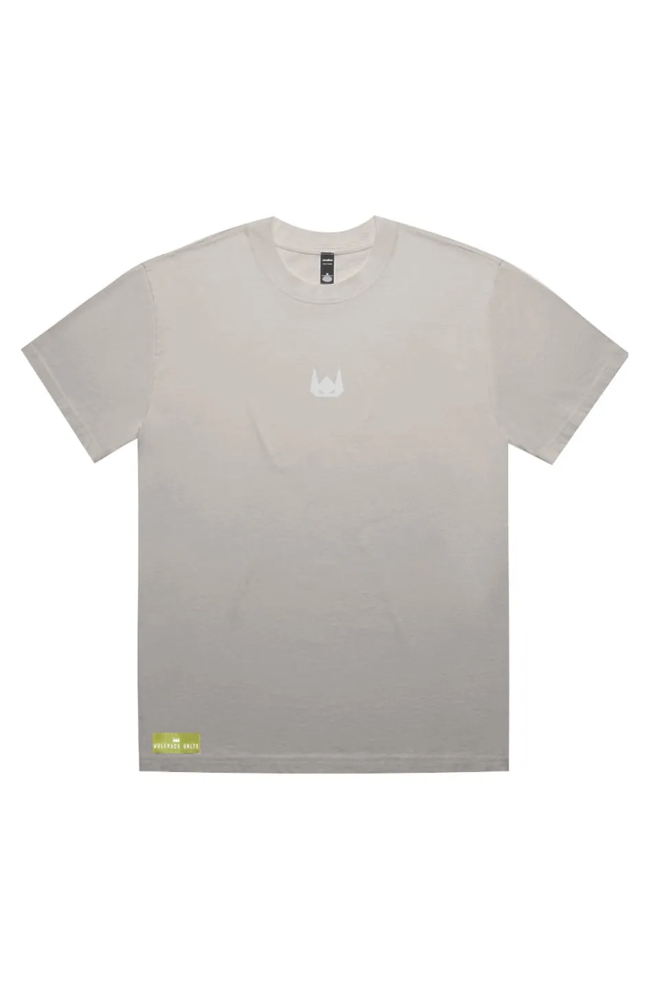 WOLFPACK UNLTD  "FADED" CASUAL HEAVY PREMIUM TEE w/ Logo (DARK)