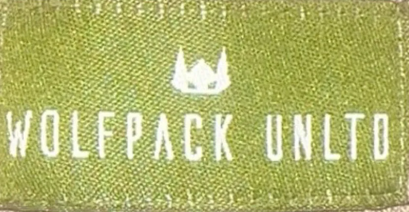 WOLFPACK UNLTD  "FADED" CASUAL HEAVY PREMIUM TEE w/ Logo (DARK)