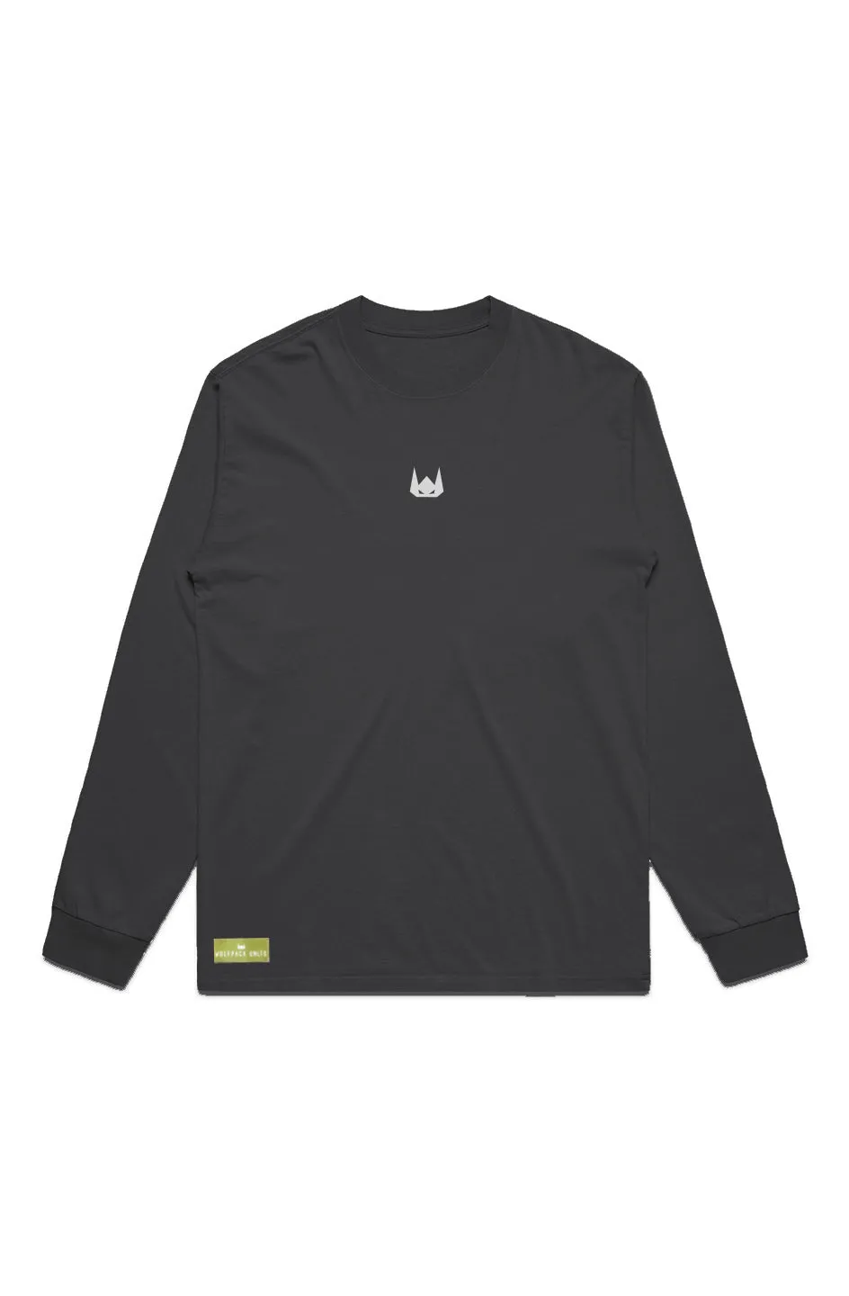 WOLFPACK UNLTD "FADED" HEAVYWEIGHT OVERSIZED L/S EMBROIDERED TEE