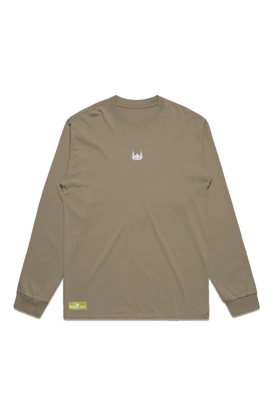 WOLFPACK UNLTD "FADED" HEAVYWEIGHT OVERSIZED L/S EMBROIDERED TEE