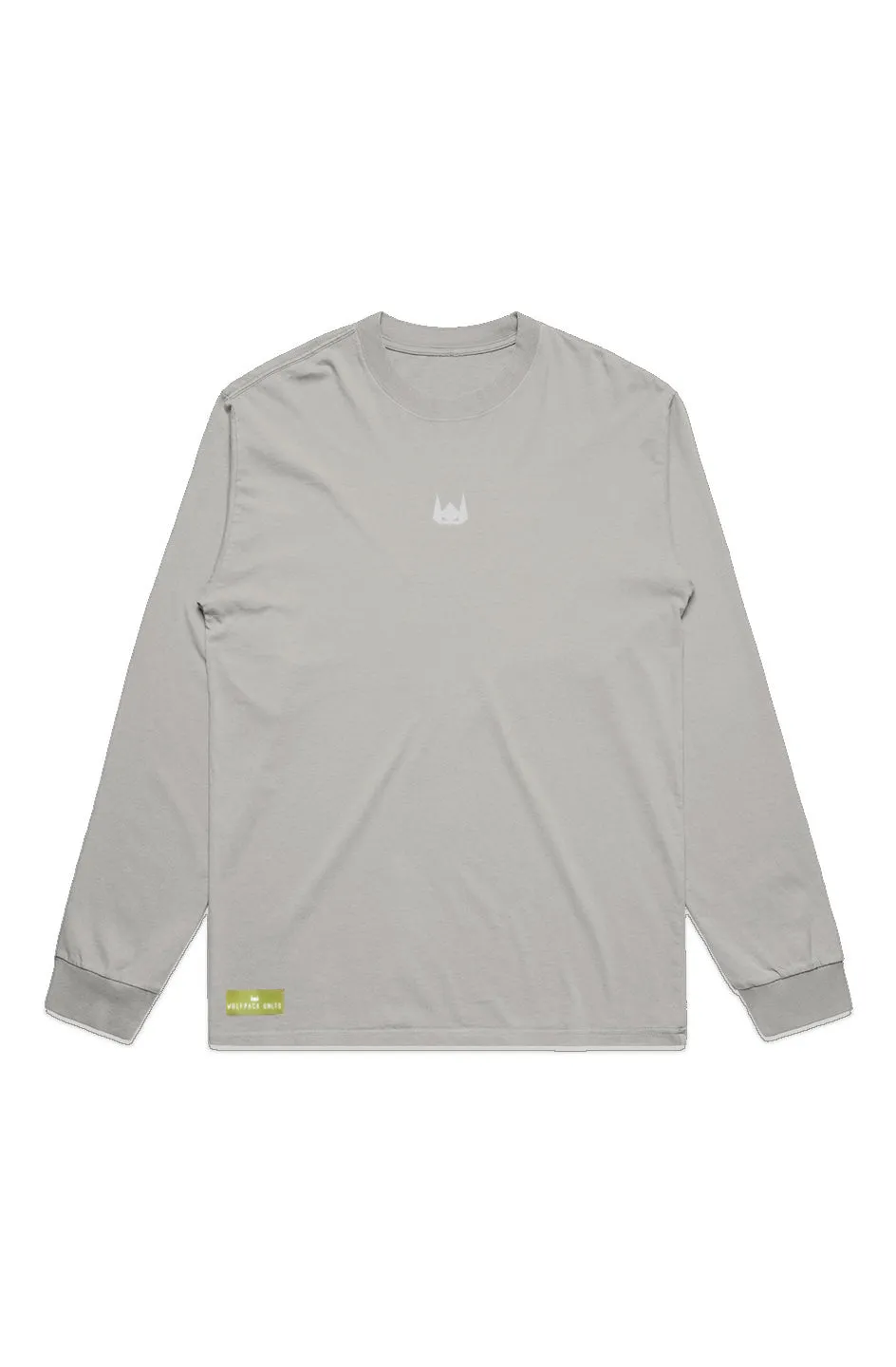 WOLFPACK UNLTD "FADED" HEAVYWEIGHT OVERSIZED L/S EMBROIDERED TEE